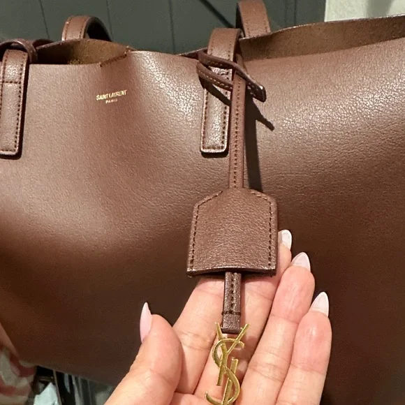 Yves Saint Laurent Chocolate Brown Tote - Picture 3 of 11